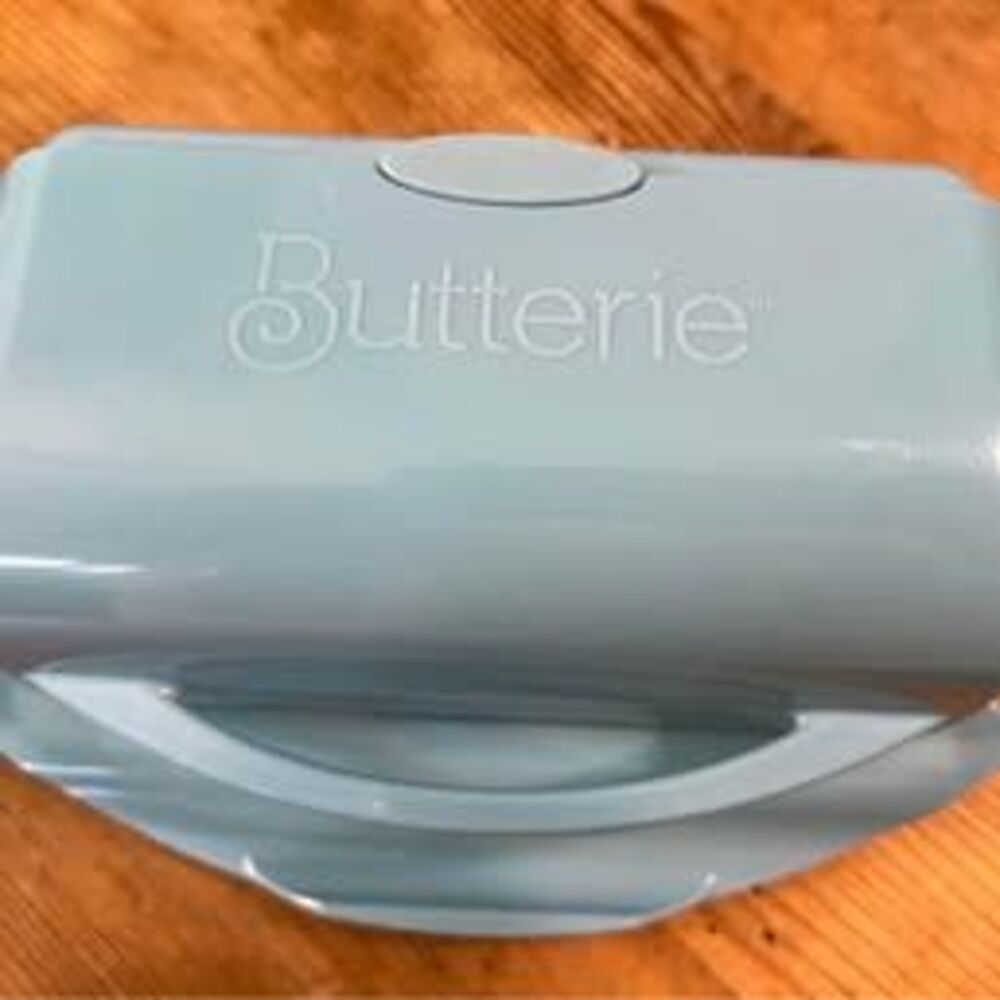 Butter Dish Turquoise Kitchen Concepts Unlimited "Better Dish" Butterie Flip-Top